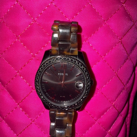 Fossil Women’s Scarlett tortoise Look Bracelet Watch - Picture 2 of 4